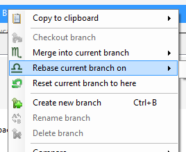 Rebase Right-click