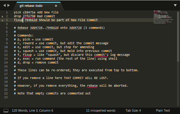 CLI - Options Set Rebase Window